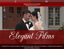 Tablet Screenshot of elegantfilms.net